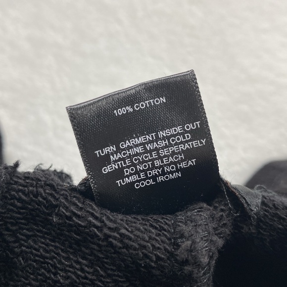 Well Known Studios Bowery Elastic Drawstring Pull On Jogger Sweatpants (Black) - Picture 15 of 15